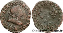 HENRI III Double tournois 1586 Rouen