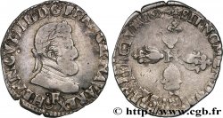 HENRI IV LE GRAND Demi-franc, 2e type d Angers et Tours 1604 Angers
