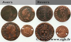 LOTES Lot de quatre monnaies royales n.d. Ateliers divers