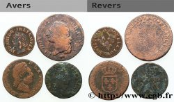 LOTS Lot de quatre monnaies royales n.d. Ateliers divers