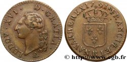 LOUIS XVI Sol dit  à l écu  1791 Orléans TTB/TTB+