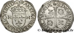 HENRI IV LE GRAND Douzain aux deux H, 2e type 1595 Riom