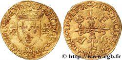 FRANCOIS I Écu d or aux salamandres, 2e type n.d. La Rochelle VF/AU