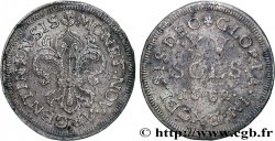 LOUIS XIV LE GRAND OU LE ROI SOLEIL XV sols 1682 Strasbourg TB+