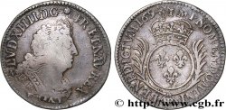 LOUIS XIV  THE SUN KING  Quart d écu aux palmes 1694 Strasbourg VF/XF