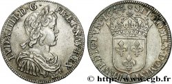 LOUIS XIV  THE SUN KING  Demi-écu, portrait à la mèche courte 1644 Paris, Monnaie de Matignon AU