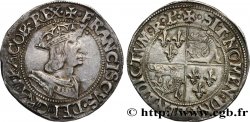 FRANÇOIS IER LE RESTAURATEUR DES LETTRES Teston du Dauphiné, 2e type n.d. Romans TTB