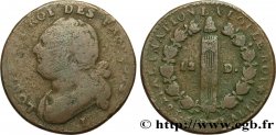 LA CONVENTION 12 deniers dit  au faisceau , type FRANCOIS 1793 Bayonne