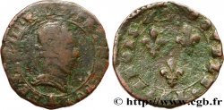LIGUE. COINAGE AT THE NAME OF HENRY III Double tournois n.d. Paris