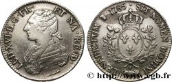 LOUIS XVI Écu aux branches d olivier 1785 Pau TTB