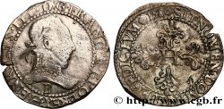 HENRY III Franc au col plat 1580 Rouen