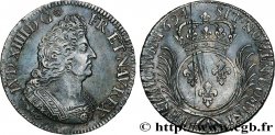LOUIS XIV  THE SUN KING  Écu aux palmes 1694 Paris q.SPL