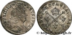LOUIS XIV  THE SUN KING  10 sols aux insignes 1704 Paris
