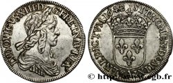 LOUIS XIII LE JUSTE Demi-écu, buste drapé et cuirassé (2e buste de Jean Warin) 1642 Paris, Monnaie du Louvre