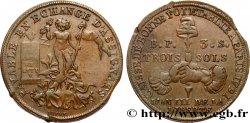 CONFIANCE (MONNAIES DE...) Trois sols 1791 