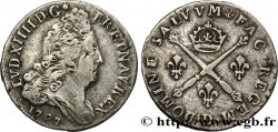 LOUIS XIV LE GRAND OU LE ROI SOLEIL 10 sols aux insignes 1707 Lyon