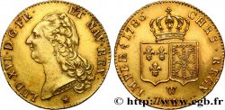 LOUIS XVI Double louis d’or aux écus accolés 1786 Lille TTB+