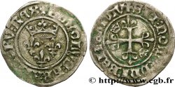 DAUPHIN CHARLES, RÉGENT - MONNAYAGE AU NOM DE CHARLES VI Gros dit &nbsp;florette&nbsp; n.d. Tours