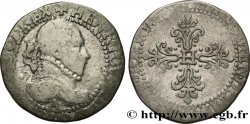 HENRI III Demi-franc au col gaufré n.d. Paris