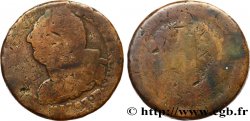 LOUIS XVI 2 sols dit  au faisceau , type FRANÇAIS 1793 Strasbourg