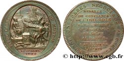 REVOLUTION COINAGE / CONFIANCE (MONNAIES DE…) Monneron de 5 sols au serment (An IV), 3e type 1792 Birmingham, Soho