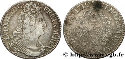 LOUIS XIV  THE SUN KING  Demi-écu aux trois couronnes 1710 Paris BB