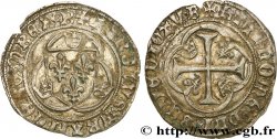 CHARLES VII LE VICTORIEUX Blanc à la couronne n.d. Bourges