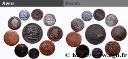 LOTTE Lot de 10 monnaies royales n.d. Ateliers divers
