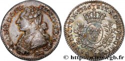 LOUIS XVI Cinquième d écu aux branches d olivier 1786 Orléans SUP/SPL