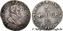 HENRY IV Demi-franc 1602 Paris