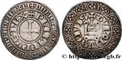 PHILIPPE IV LE BEL Gros tournois à l&nbsp;O rond n.d. s.l. TTB
