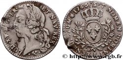LOUIS XV DIT LE BIEN AIMÉ Cinquième d’écu aux branches d’olivier, tête ceinte d’un bandeau 1766 Bayonne
