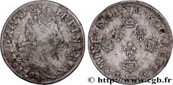 LOUIS XIV  THE SUN KING  Dix sols aux quatre couronnes 1702 Strasbourg