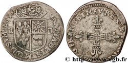 HENRY IV Quart d écu de Béarn 1605 Morlaàs