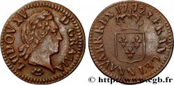 LOUIS XV DIT LE BIEN AIMÉ Liard dit &nbsp;à la vieille tête&nbsp; 1772 Montpellier