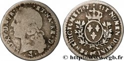 LOUIS XV DIT LE BIEN AIMÉ Vingtième d&nbsp;écu aux branches d’olivier, tête ceinte d’un bandeau 1767 Pau