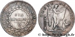 LA CONVENTION Six livres dit  au génie  1793 Lyon