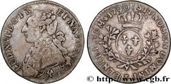 LOUIS XVI Cinquième d écu aux branches d olivier 1790 Bayonne TB+