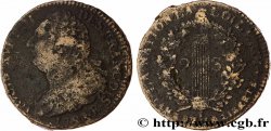 LOUIS XVI 2 sols dit &nbsp;au faisceau&nbsp;, type FRANÇOIS 1791 Orléans VF