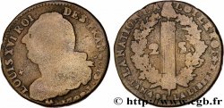 LOUIS XVI (MONARQUE CONSTITUTIONNEL)  2 sols dit &nbsp;au faisceau&nbsp;, type FRANÇOIS 1792 Bayonne B+