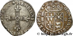 HENRY IV Quart d écu de Béarn 1604 Morlaàs