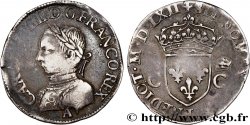 CHARLES IX Demi-teston, 2e type 1562 Paris