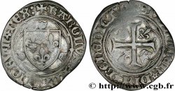 CHARLES VIII Blanc à la couronne n.d. Tours VF