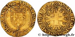 FRANÇOIS IER LE RESTAURATEUR DES LETTRES Écu d or à la croisette, 1er type n.d. Tours TTB
