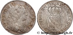 LOUIS XV DIT LE BIEN AIMÉ Écu dit  de France-Navarre  1718 Paris TTB+