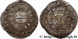 CHARLES VI  THE MAD  OR  THE WELL-BELOVED  Gros aux lis sous une couronne ou grosus turonus n.d. Tournai