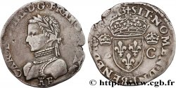 CHARLES IX Demi-teston, 2e type 1563 Tours TB+/TTB