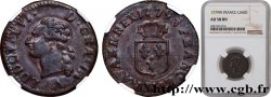 LOUIS XVI Liard dit “à l écu” 1779 Lille SUP58