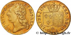 LOUIS XVI Louis d or aux écus accolés 1786 Metz