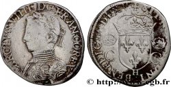 CHARLES IX Teston, 2e type 1565 La Rochelle